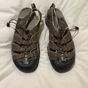 Keen Brown and Black Water Sandals